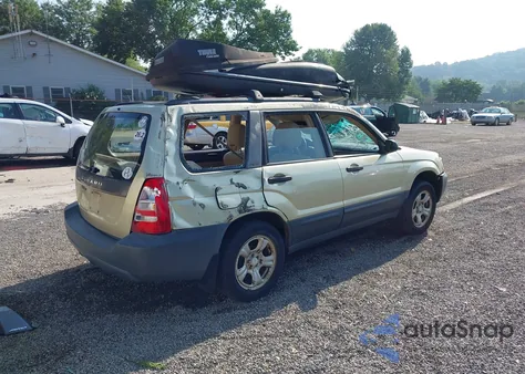 2003 Subaru Forester X from USA, damaged, VIN JF1SG63643G749666